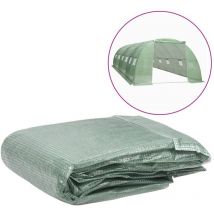 Couverture de remplacement de serre (24 m²) 400x600x200 cm Vert - The Living Store