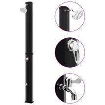 Homemiyn - Douche solaire d'extérieur avec pomme de douche et robinet 35 l - The Living Store