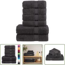 Ensemble de serviettes de qualité supérieure solund 6 pcs - Serviettes De Bain - Ensembles De Serviettes - Serviettes En Coton - Serviettes