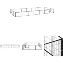 The Living Store - Hundezwinger Schwarz 21 M² Stahl