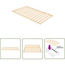 Doc&et² - The Living Store Lattenrost mit 13 Latten 100x200 cm - Holz Lattenrost - Lattenrost Buche - Lattenrost 100x200 - Bettrahmen - Lattenrost