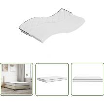 The Living Store - Matelas en mousse moyennement doux 90x200 cm - Matelas Mousse - Matelas Confortable - Matelas Livraison Rapide - Matelas Pas Cher