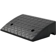The Living Store - Rampe de bordure de trottoir Caoutchouc 50x32,5x14 cm