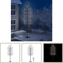 Sapin de Noël 2000 led blanc froid Cerisier en fleurs 500 cm - Sapin De Noël - Décorations De Noel - Éclairage De Noel - Sapin Artificiel - Sapin