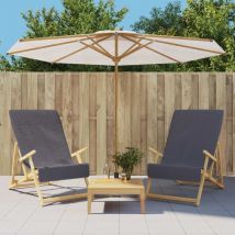 Serviettes de plage 2 pcs anthracite 60x135 cm tissu 400 gsm The Living Store Anthracite