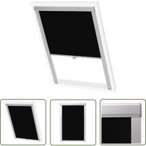 Store enrouleur occultant Noir M04/304 - Stores Vénitiens - Rideaux Occultants - Stores Pour Fenêtres De Toit - Velux - Store Enrouleur - The Living