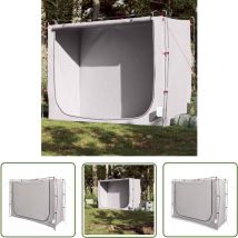 Tente de rangement gris imperméable - Tente De Rangement - Tente De Campement - Stockage Extérieur - Équipement De Camping - Accessoire De Camping