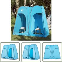 The Living Store - Tente d'intimité bleu escamotable imperméable - Tente D'intimité - Tente De Camping - Tente Pliable - Tente Étanche - Tente Légère