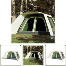The Living Store - Tente familiale avec porche 9 personnes vert dégagement rapide - Tentes Familiales - Tente De Camping - Tente Imperméable - Tente