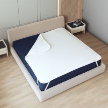 The White Stone - Wasserdichter Matratzenschoner 90 X 190 Cm Mit Gummibändern Geräuschloser, Atmungsaktiver Und Hypoallergener Bezug Aus Stress Free-