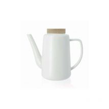 Théière en porcelaine OGO Enzo 1,2 l Blanc
