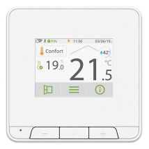 Thermador - Therma Home - Thermostat connecté blanc filaire