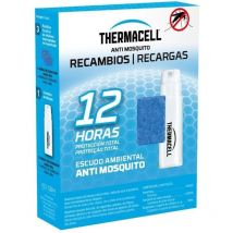 Thermacell - Anti Mosquitos Recambio 12 horas (3 pastillas, 1 cartucho butano)