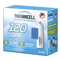 Thermacell - Ricarica 120 ore (10cartucce gas butano + 30piastrine