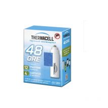Thermacell - Ricarica 48 ore (4 cartucce gas butano + 12 piastrine)