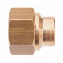 Thermador 270GC1412 - Straight brass solder fitting - F 3/8" - Ø 14 mm
