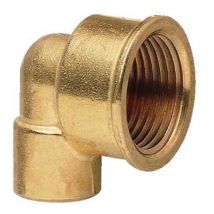 Thermador 90GC1412 - 90° Elbow Brass Fitting to weld F3/8" - Ø14 mm (10pcs)