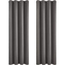 Longziming - Thermal Insulated Anti Cold Curtain, 135x240 cm (Width x Height), Blackout Curtains for Living Room and Bedroom, Modern Design with