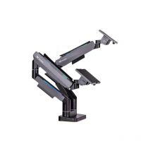 Thermaltake - Bras de Moniteur Dual rgb Noir (GEA-MSR-DMSBLK-01)