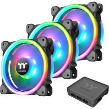 Thermaltake - Riing Trio 14 rgb tt Premium Edition - Processeur - Ventilateur - 14 cm - 500 tr/min - 1400 tr/min - 26,5 dB (CL-F077-PL14SW-A)
