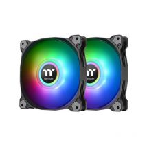 Thermaltake - tt Pure Duo 14 argb bk 140x140x25mm Sync Radiator Fan (CL-F116-PL14SW-A)