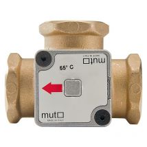 MUT - Thermisches Ladeventil tm 3000 DN20-32 Zoll Einsatz Festbrennstoffkessel Heizung 3/4 Zoll 45°