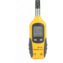 Thermo-hygromètre à psychromètre numérique, température de point de rosée de maintien min/max.