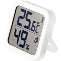 Thermo-hygromètre blanc