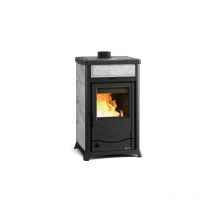 La Nordica - Thermo poêle à bois raccordable TermoRossella Plus Evo dsa 4.0 11.1 kW Pierre