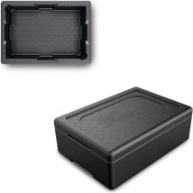 Thermo-Cateringbehälter für den Transport von Speisen im Innenbereich. 38x25x9,5cm 9L