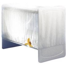 Velo anti-zanzare per lettino da 70 x 140 cm, colore: trasparente - Thermobaby