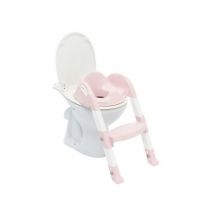 Thermobaby - Reducteur de wc kiddyloo - Rose poudré