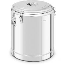 Thermobehälter Edelstahl Thermobox Warmhaltebehälter Speisen Thermoport 80 L