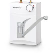 Thermoflow - Boiler Warmwasserspeicher 5 l Untertisch steckerfertig + Armatur 2 kW