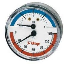 Thermomanomètre à connexion arrière