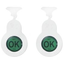 Thermomètre réfrigérateur salmonellose - Lot de 2 - Astuceo