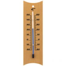 Thermomètre Marron classique à alcool - Blanc Otio