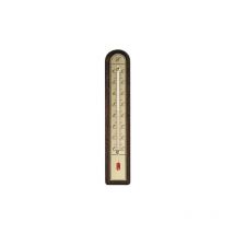 Thermomètre intérieur et extérieur en bois et aluminium