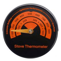 Thermomètre de cheminée Thermomètre de four Aimant Thermomètre d'adsorption