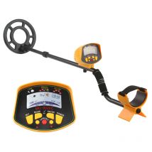 LIFCAUSAL Détecteur de Métaux Souterrain Haute Sensibilité Professionnel Chercheur d'Or, Chasseur de Trésors avec Écran LCD Rétroéclairé pour