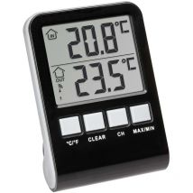 Dostmann palma thermomètre de piscine sans fil anthracite 30.3067.10 - TFA
