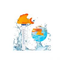 Thermomètre de piscine, thermomètre de piscine flottant thermomètre de dessin animé mignon pour la température de l'eau dans le spa