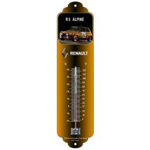 Thermomètre en métal Pub 28 x 6.5 cm Renault 5 Alpine