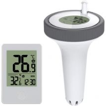 Thermomètre flottant pour piscine,thermomètre pour eau de piscine et de bain sans pile - Eosnow