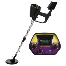 LIFCAUSAL Détecteur de Métaux MD-4030 Pro pour Adultes et Enfants Bobine Souterraine Haute Précision avec Tige Réglable
