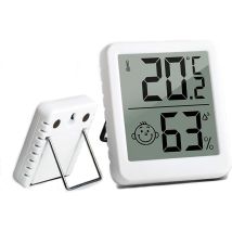 Thermomètre Hygrometre Intérieur, Mini Thermomètre Hygromètre Digital à Haute Précision, Moniteur de Température et Humidimètre Indicateur du Niveau