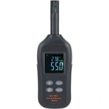 Kkmoon - Thermomètre-Hygromètre Numérique Professionnel UA963 - Mesure Précise Température/Humidité/Point de Rosée (Noir) - Pour Laboratoires &