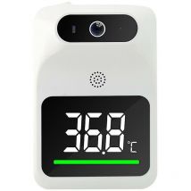 Thermomètre infrarouge mural sans contact thermomètre frontal numérique Crea