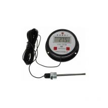 Aiperq - Thermomètre numérique industriel à haute température avec sonde de 10 mètres de longueur.
