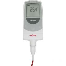 Thermomètre à sonde à piquer (HACCP) ebro TFX 410 1340-5410 -50 à +300 °C sonde Pt1000 conforme HACCP Q79397